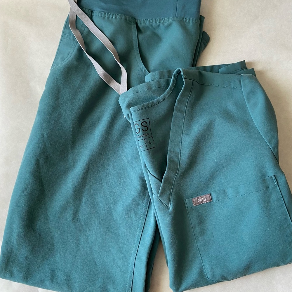 FIGS TEAL SET of scrubs
